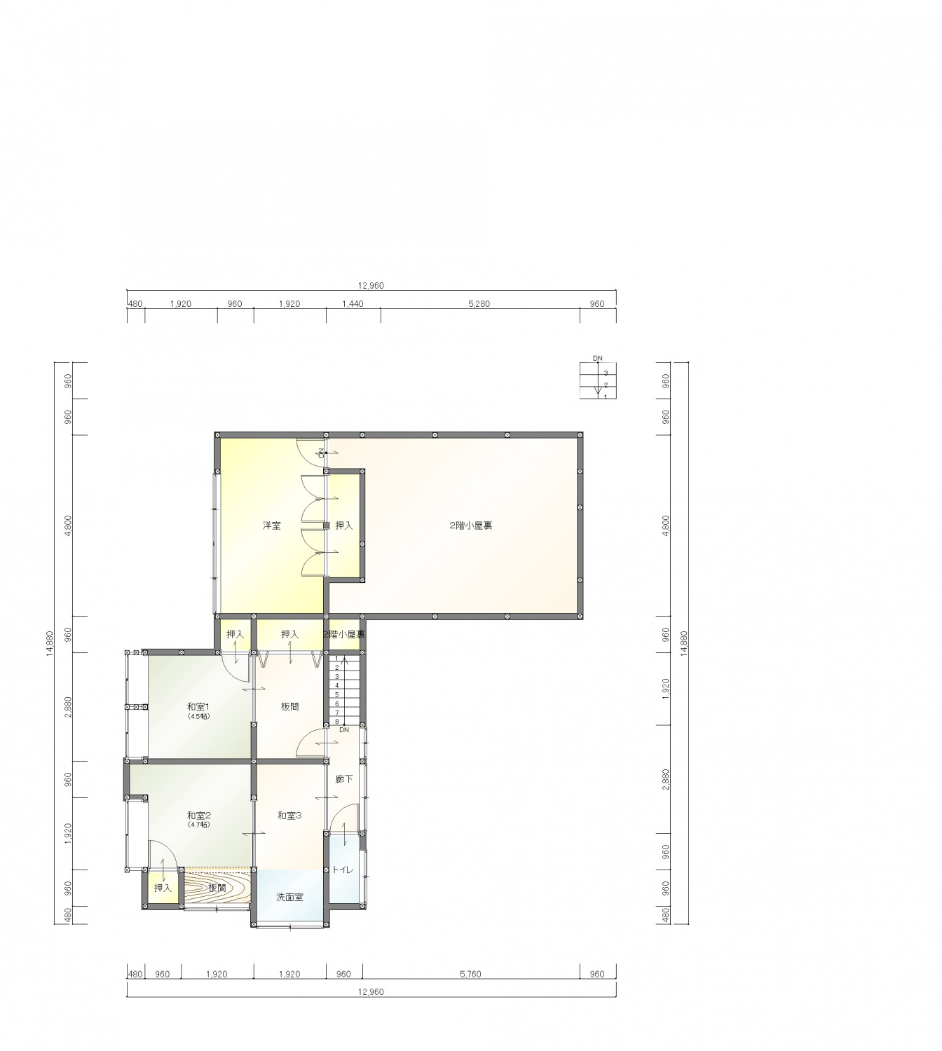 家族のコミュニケーションが弾む四世代・二世帯住宅