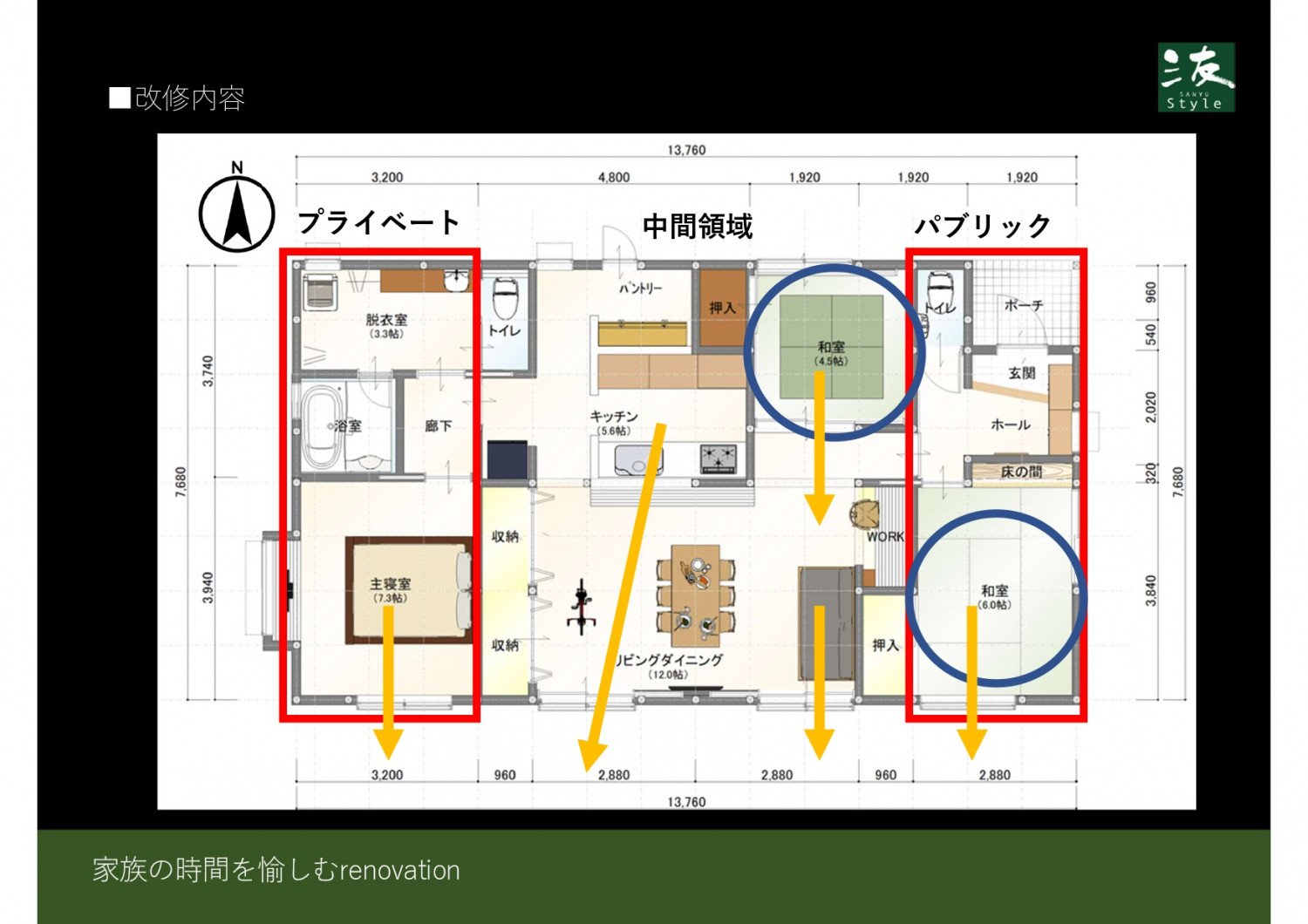 家族の時間を愉しむRenovation