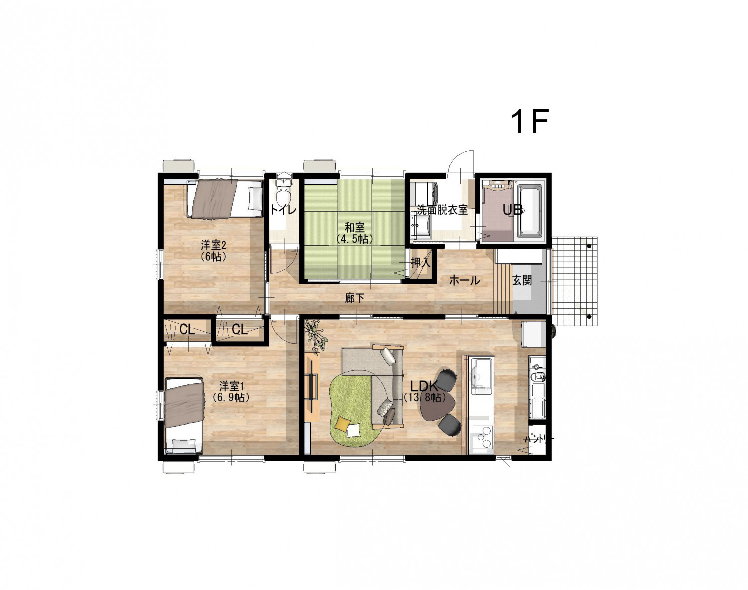 セカンドライフに向けて快適さを求めた実家平屋リノベ