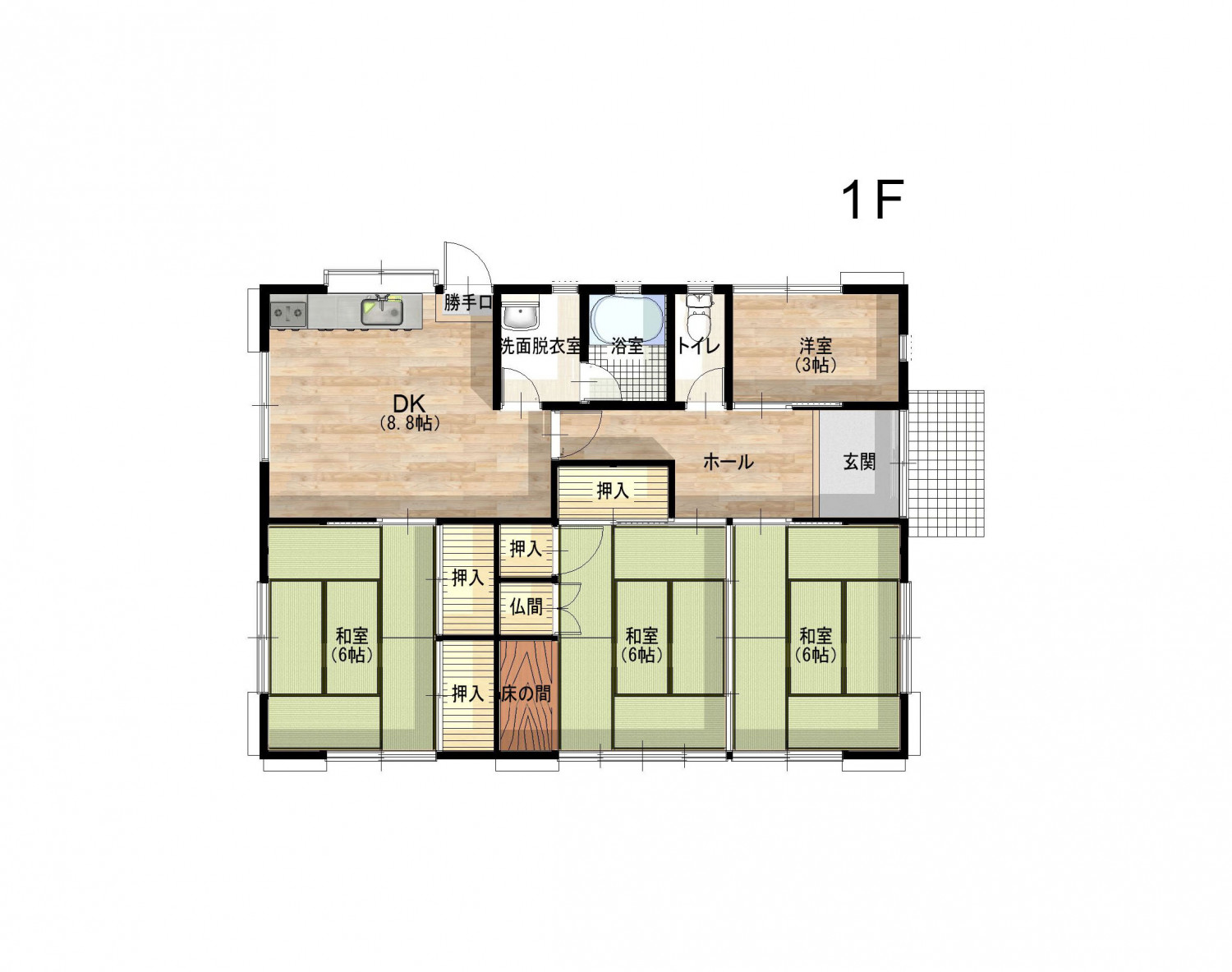 セカンドライフに向けて快適さを求めた実家平屋リノベ