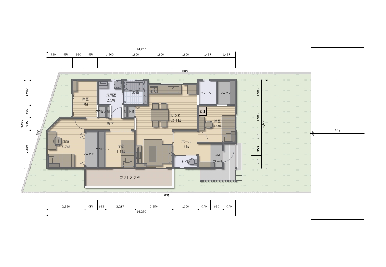Private room　House