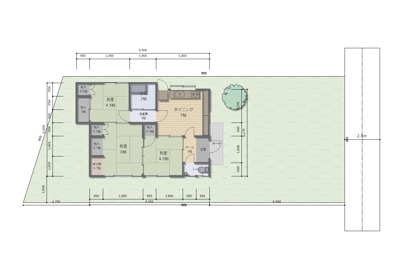 Private room　House