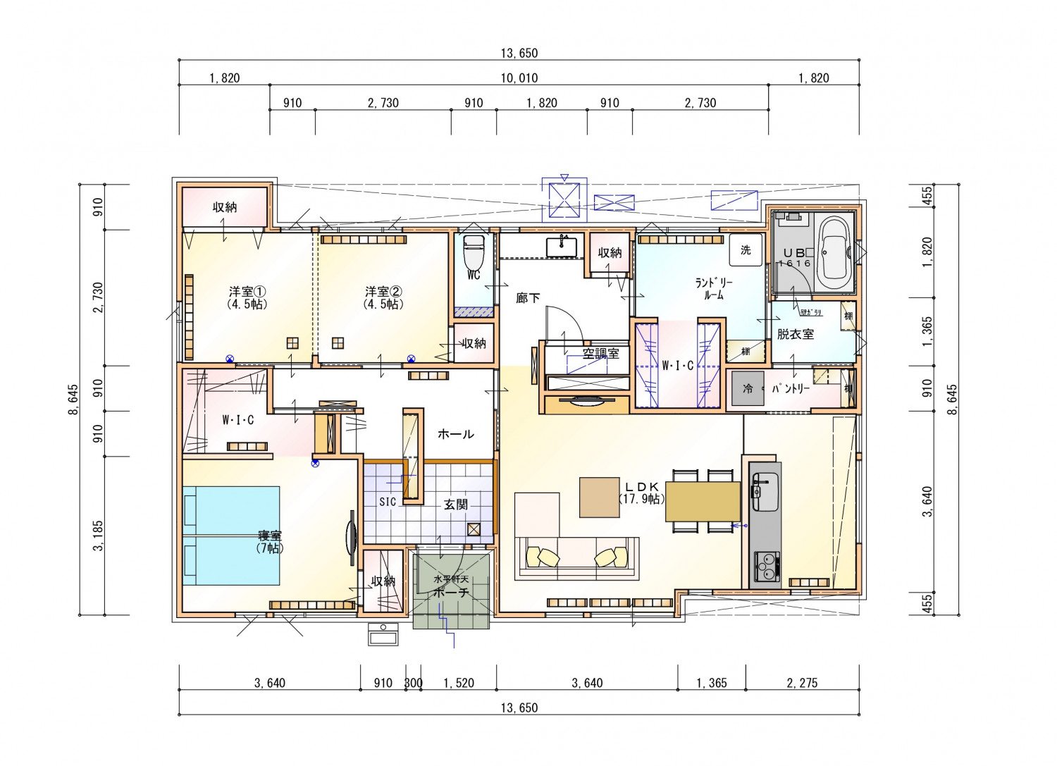築48年の、ZEH・断熱等級7・長期優良住宅・全館空調