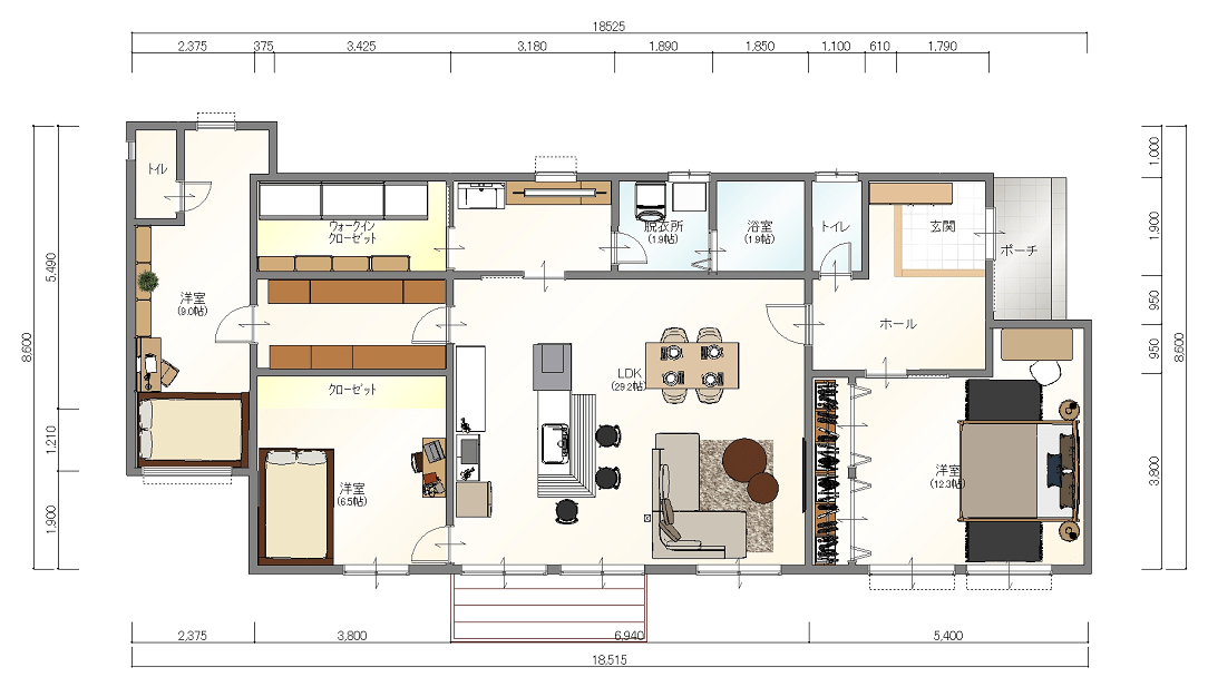 空き家を未来基準へ― 晴れやかに暮らす平屋