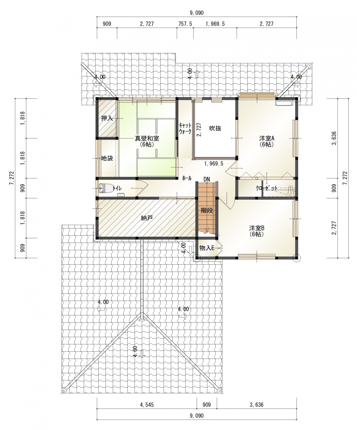 ご夫婦と愛犬との時間を大切に考えた家