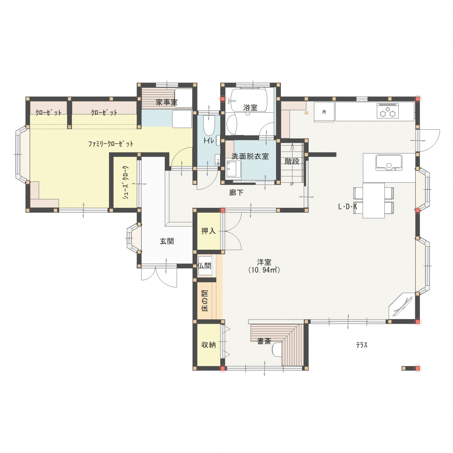 実家を受け継ぎ、ゾーン断熱で生まれ変わった暮らし