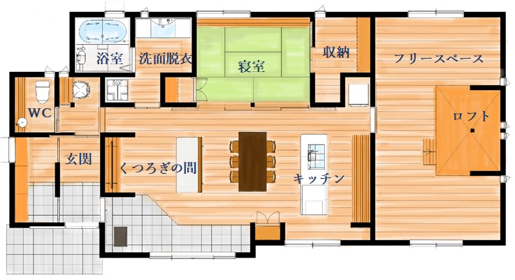 61社153人とシェアした性能向上モデルハウス