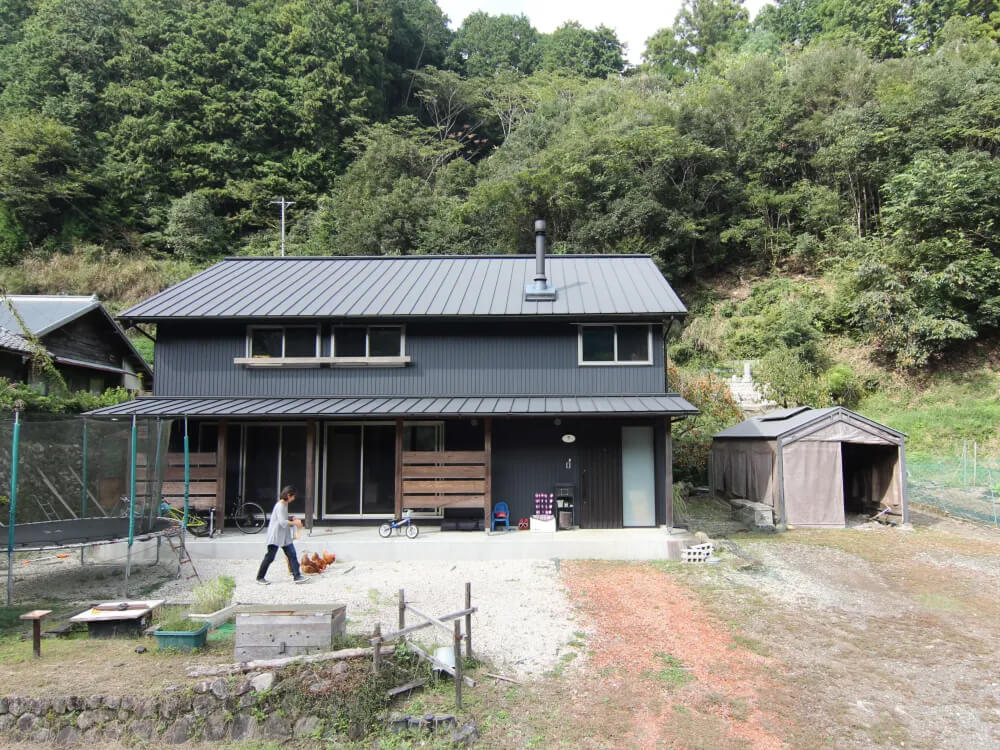 森の中の古民家性能向上リノベーション